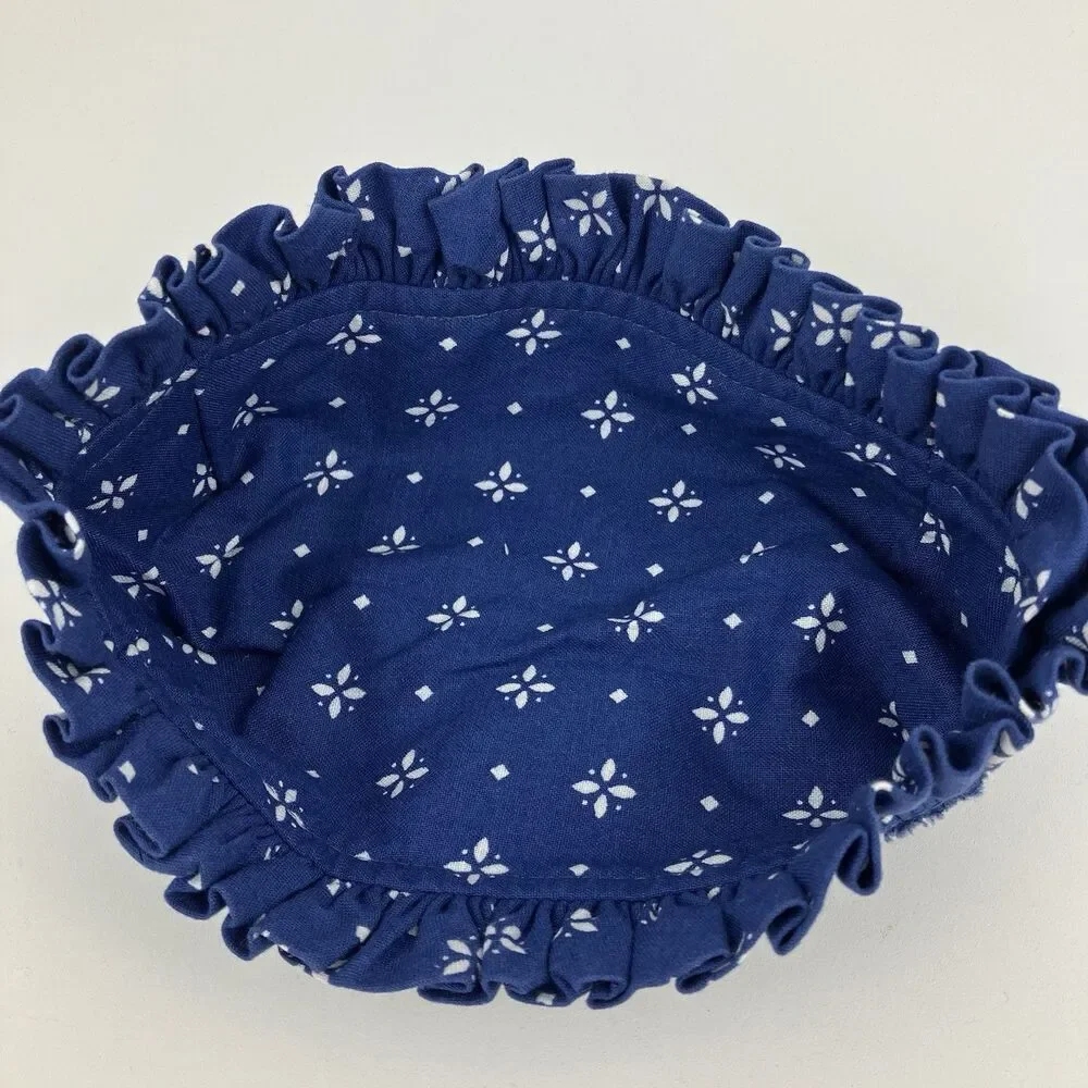 Longaberger Lavender Blue Small Booking Basket Liner | 6x2x2